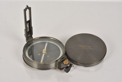 Lot 180 - A Surveyor's Compass by J.H Steward