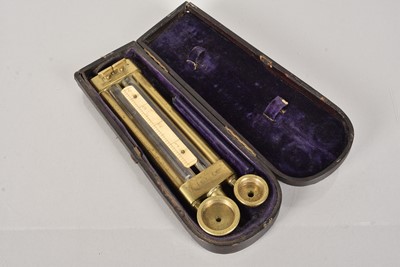 Lot 197 - A Vintage Brass and Glass Flow Meter