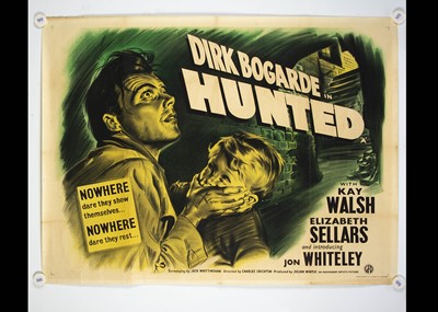 Lot 137 - Hunted (1952) Quad Poster