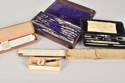 Lot 227 - An Antique Cartographer's/draughtsman's Instrument set