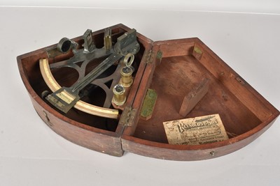 Lot 230 - A Vintage Sextant by Alexander Cairns of Liverpool