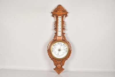 Lot 246 - A vintage Aneroid Barometer