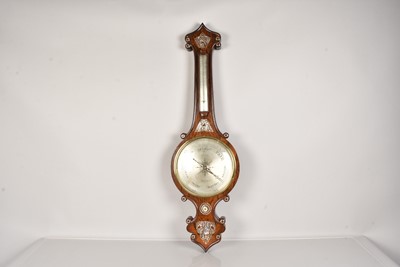 Lot 250 - A vintage Barometer by D.Gugeri of Boston