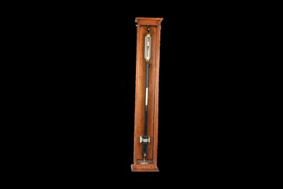 Lot 253 - A vintage stick barometer