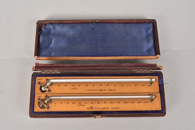 Lot 256 - A Negretti & Zambra of London Thermometer set