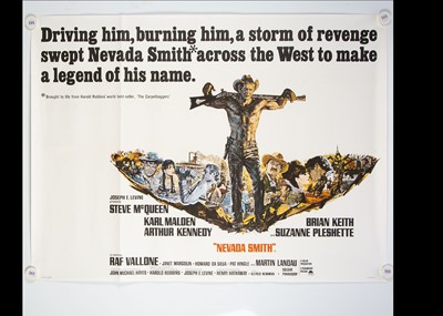 Lot 140 - Nevada Smith (1966) Quad Poster