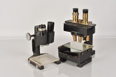 Lot 271 - A Low Power Binocular Microscope by W.Watson & Sons Ltd of London