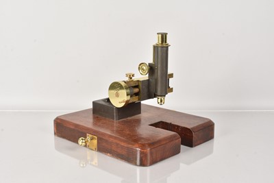 Lot 282 - An Unusual Micrometer Measuring Microscope