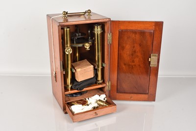 Lot 286 - A Brass Spectroscope by John Browning