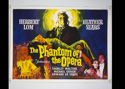 Lot 143 - The Phantom Of The Opera (1962) Quad Poster