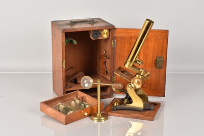 Lot 288 - A 'Service' monocular microscope by W.Watson & Sons Ltd