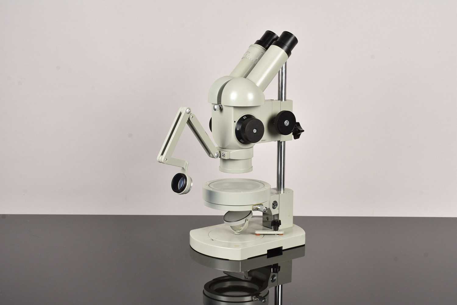 Lot 290 - A Carl Zeiss Jena Binocular Microscope