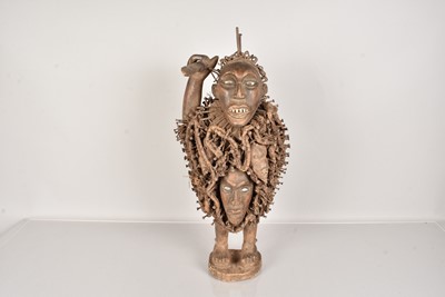 Lot 301 - An African Nail Fetish Figure