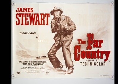 Lot 145 - The Far Country (1955) Quad Poster