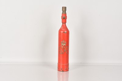 Lot 336 - A George VI Teletetra Fire Extinguisher