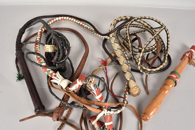 Lot 357 - A small collection of various whips