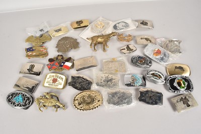 Lot 363 - A large collection of Western Belt Buckles