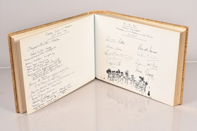 Lot 368 - A 1980s Country House visitor's book