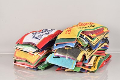 Lot 371 - An extensive collection of 1970s and later Bar Towels