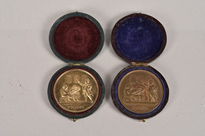 Lot 382 - Two Second Empire Type Medallions