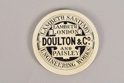 Lot 386 - A Doulton Lambeth  Circular Plaque