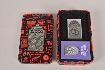 Lot 402 - An assortment of various Zippo lighters