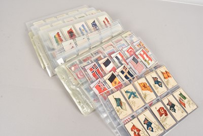 Lot 410 - International Flag Themed Cigarette Card Sets (18)