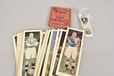 Lot 420 - 1930s Topical Times Photographic Football Panel Portraits (76 Cards)