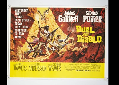 Lot 157 - Duel At Diablo (1966) Quad Poster