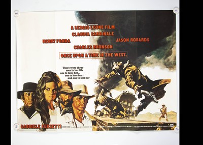 Lot 159 - Once Upon A Time In The West (1968) Quad Poster