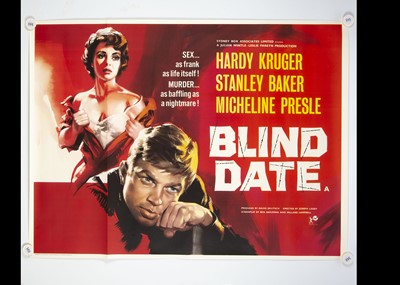 Lot 160 - Blind Date (1959) Quad Poster
