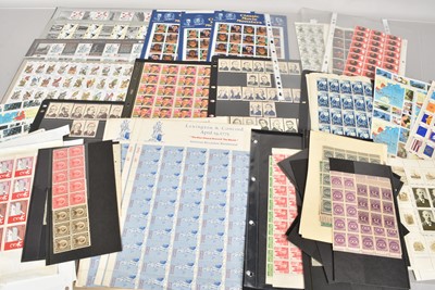 Lot 457 - A collection of British and Overseas Mint unused sheets