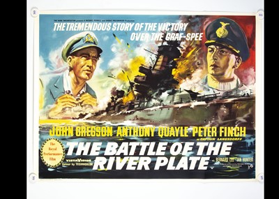 Lot 162 - The Battle Of The River Plate (1956) Quad Poster