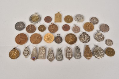 Lot 492 - A large collection of Sporting Medals and Medallions