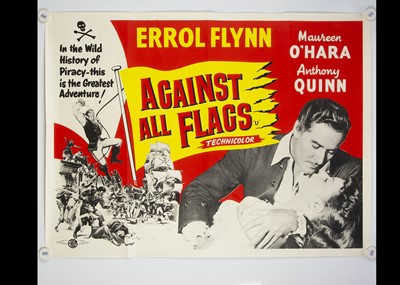 Lot 164 - Against All Flags (1952) Quad Poster