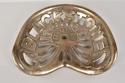 Lot 545 - A Vintage Blackstone of Stamford Tractor Seat