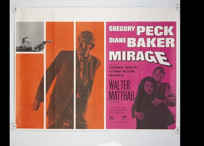Lot 169 - Mirage (1965) Quad Poster