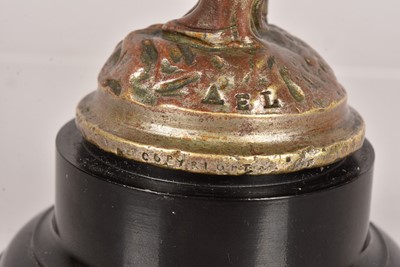 Lot 550 - A Vintage AEL (Lejeune Ltd) Bronze Car Mascot
