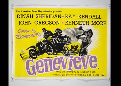 Lot 170 - Genevieve (1957) Quad Poster