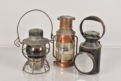 Lot 559 - A British Railway Lamp