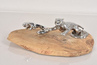 Lot 563 - A Jaguar Car Mascot Display