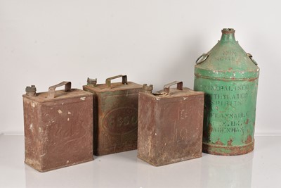 Lot 564 - Three two Gallon Petrol Cans