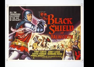 Lot 171 - The Black Shield of Falworth (1953) Quad Poster