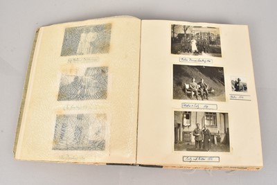 Lot 598 - An early 20th Century German Photograph and Postcard album