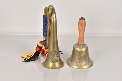 Lot 603 - A WWII ARP Hand Bell