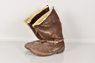 Lot 633 - A pair of Military Issue Flying Boots