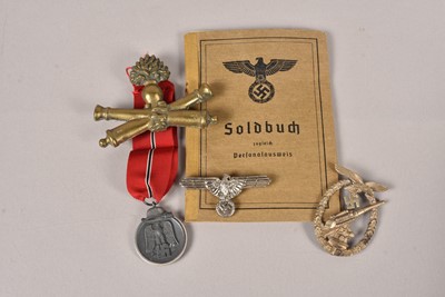 Lot 645 - A German Luftwaffe Flak badge