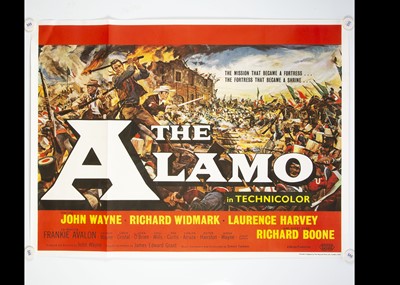 Lot 179 - The Alamo (1960) Quad Poster