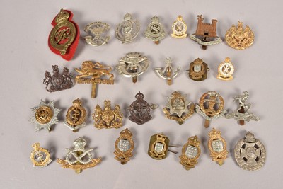 Lot 647 - A collection of British Cap badges