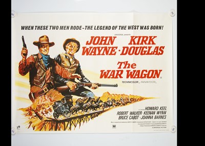 Lot 183 - The War Wagon (1967) Quad Poster